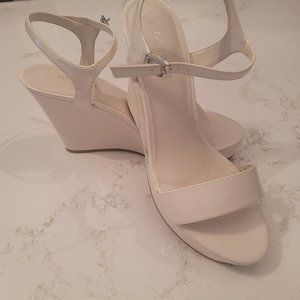 Nine West wedge platforms